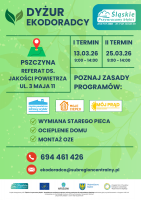 Marcowe dyżury ekodoradcy w Pszczynie
